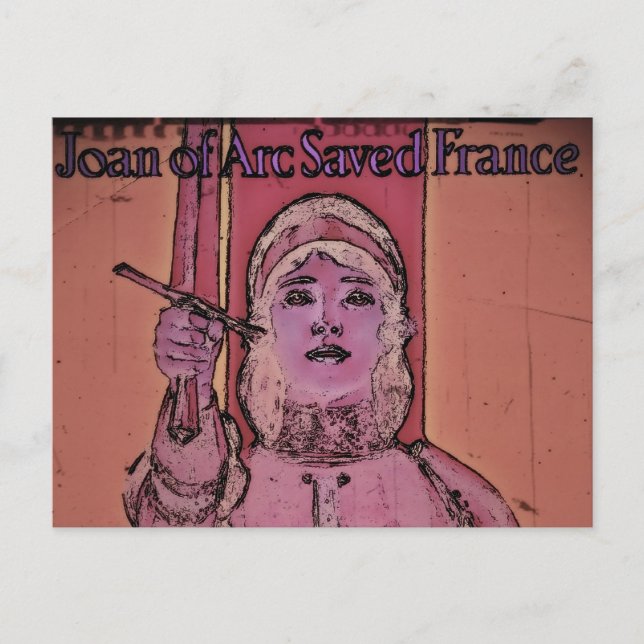 Joan of Arc WWII Buy Bonds Vykort (Framsida)