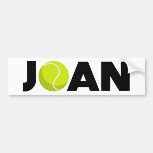 Joan Tennis Bildekal