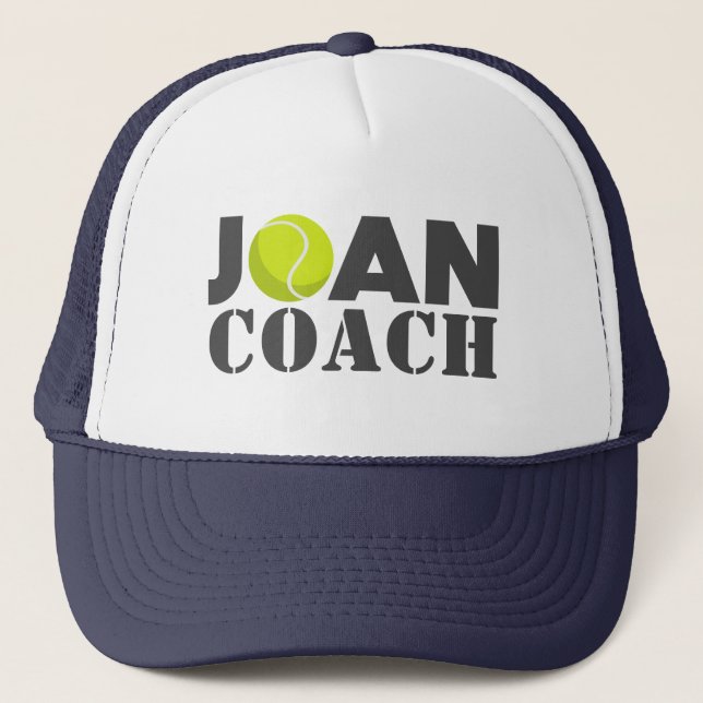 Joan Tennis Coach Truckerkeps (Framsida)