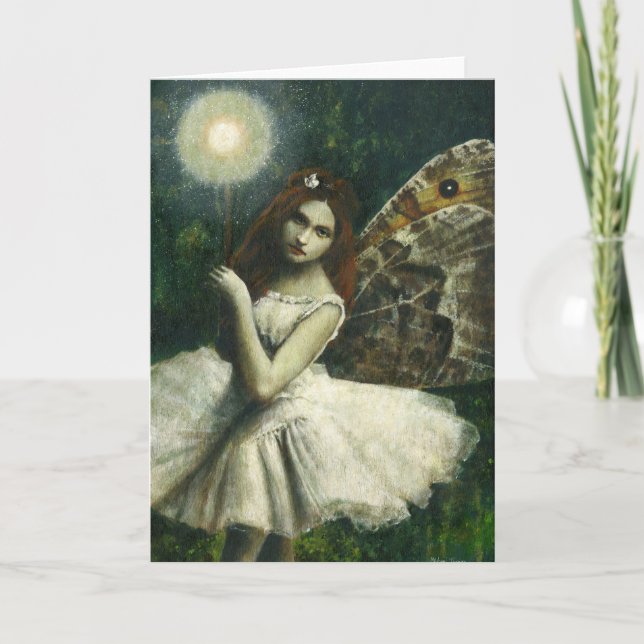 Joan the Wad Lucky Piskie Hälsning card Tack Kort (Framsida)