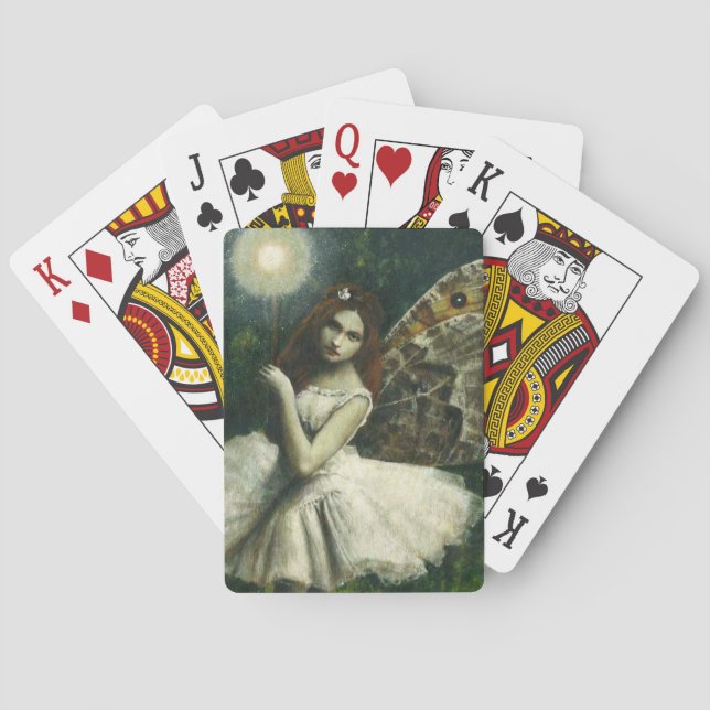 Joan Wad Pixie-uppspelningskort Casinokort (Baksidan)