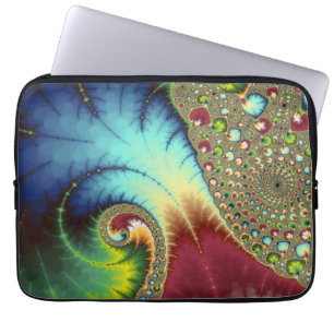 Joanie 50 Fractal Art Laptop Fodral