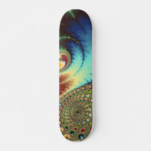 Joanie 50 Fractal Art Skateboard Bräda 19,5 Cm