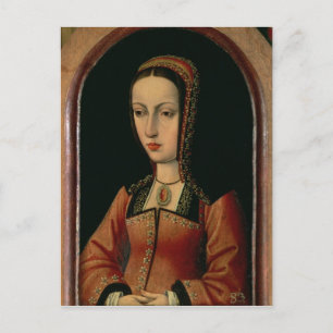 Joanna eller Juana `The Mad' of Castile Vykort
