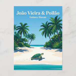 João Vieira och Poilão marina nationalpark Vykort