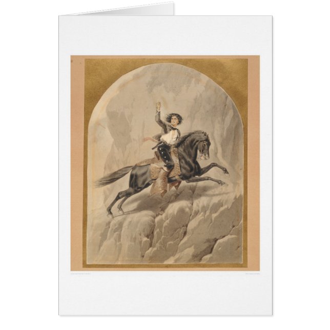 Joaquin Murieta (1169A) Hälsningskort (Framsidan)