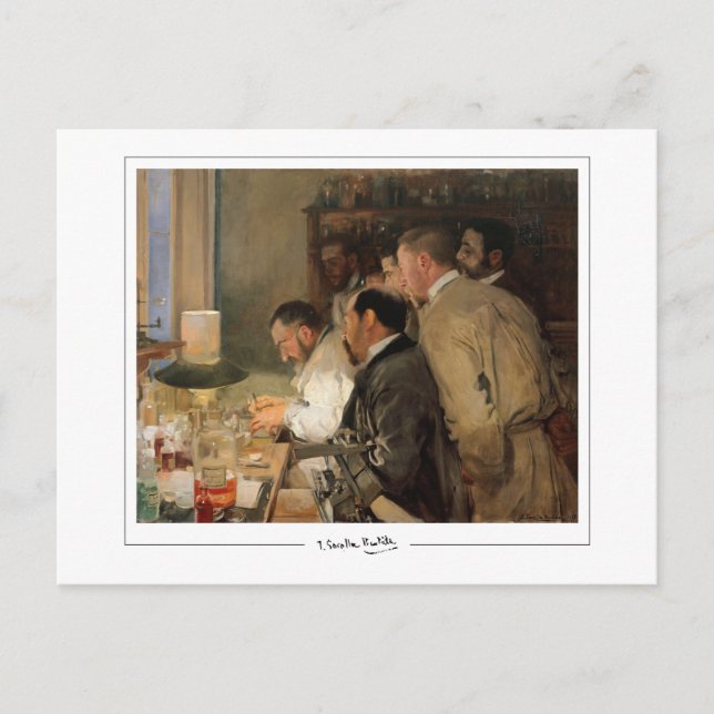 Joaquín Sorolla #14 - Finkonst Postkort Vykort (Framsida)