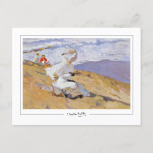 Joaquín Sorolla #18 - vykort för konst