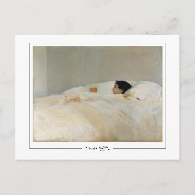 Joaquín Sorolla #233 - Finkonstkort Vykort (Framsida)