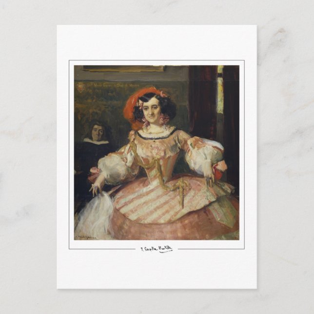 Joaquín Sorolla #23 - vykort för konst (Framsida)