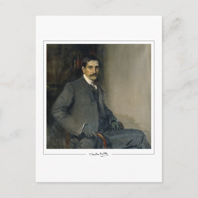 Joaquín Sorolla #24 - Finkonstkort Vykort (Framsida)