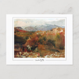 Joaquín Sorolla #40 - vykort för konst