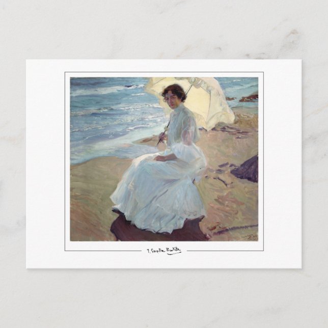 Joaquín Sorolla #51 - Finkonstkort Vykort (Framsida)