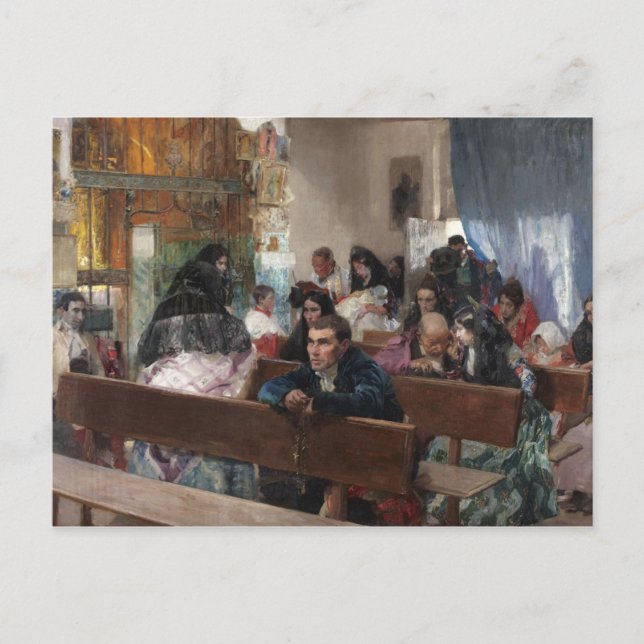 Joaquin Sorolla - Baptism Vykort (Framsida)