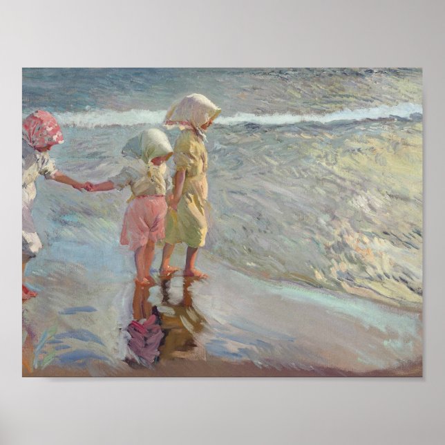 Joaquin Sorolla - de tre systrarna Poster (Framsidan)