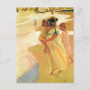 Joaquín Sorolla- Efter bad, Valencia Vykort