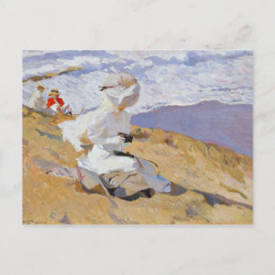 Joaquin Sorolla - Hämtar tillfället Vykort