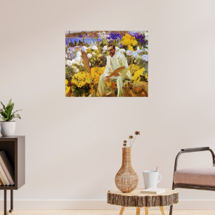 Joaquin Sorolla-målning, Louis Comfort Tiffany, Poster