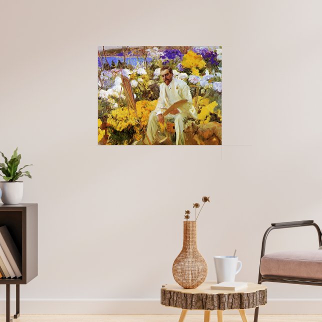 Joaquin Sorolla-målning, Louis Comfort Tiffany, Poster (Vardagsrum 3)
