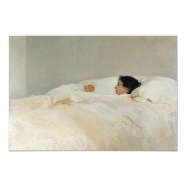 Joaquin Sorolla - Mor Fototryck (Framsidan)