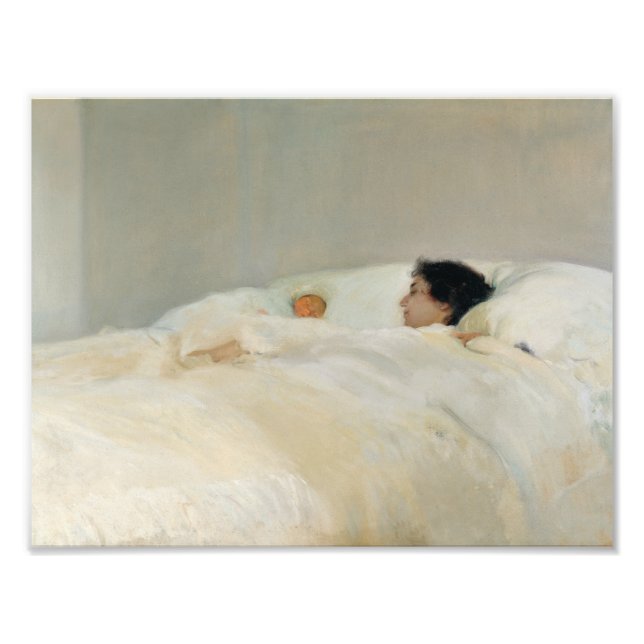 Joaquin Sorolla - Mor Fototryck (Framsidan)