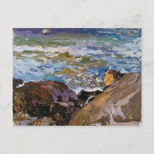 Joaquín Sorolla- Sea vid Ibiza Vykort