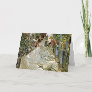 Joaquín Sorolla- som lagar segla Kort