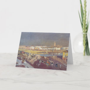 Joaquín Sorolla- Triana överbryggar, Seville Kort