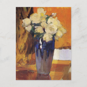 Joaquín Sorolla- Vit ros från House Garden Vykort