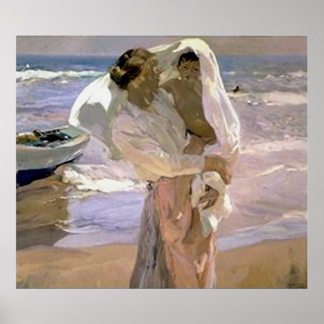 Joaquín Sorolla y Bastida efter ed Poster (Framsidan)