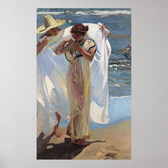 Joaquín Sorolla y Bastida efter ed Poster (Framsidan)