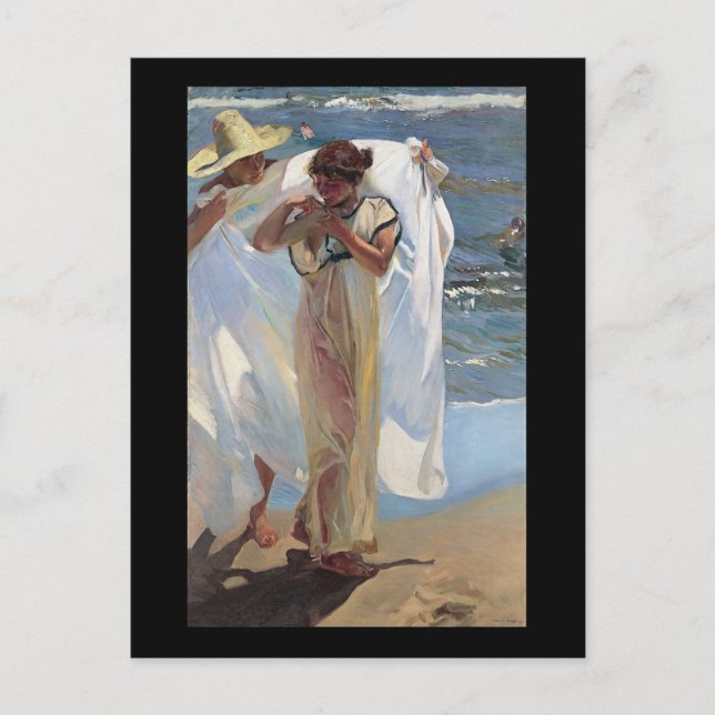Joaquín Sorolla y Bastida efter ed Vykort (Framsida)