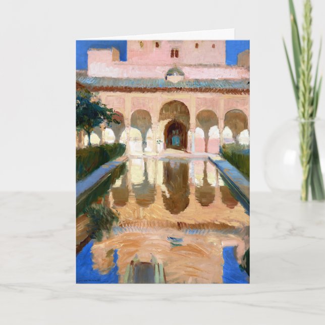 Joaquin Sorolla y Bastida Hall of the Ambassadors Kort (Framsida)