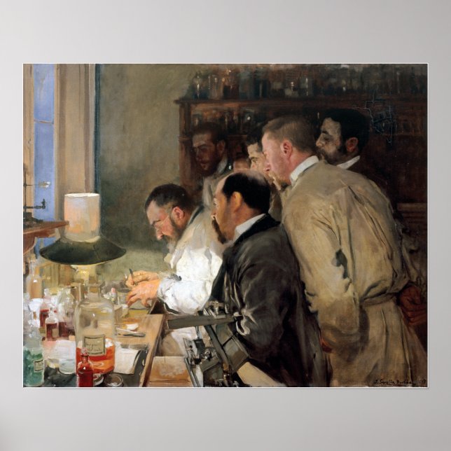 Joaquín Sorolla y Bastida Research Poster (Framsidan)