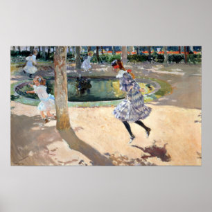 Joaquín Sorolla y Bastida, Skipping Rope Poster