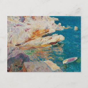 Joaquin Sorolla Y Bastida - Sten vid Javea. Helg Vykort