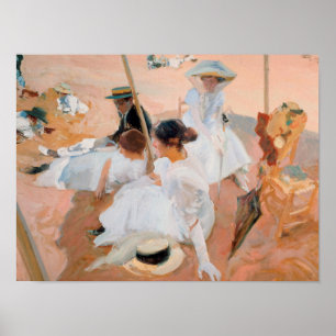 Joaquin Sorolla Y Bastida - under hösten Poster