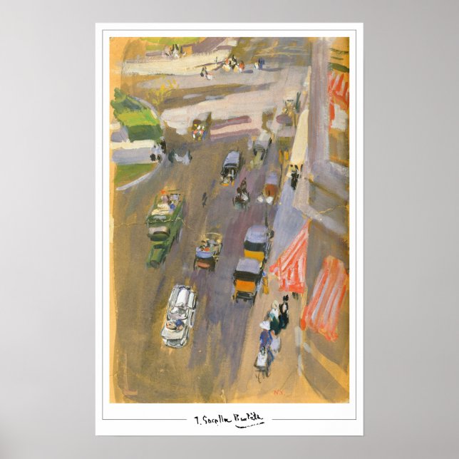 Joaquín Sorolla Zedign Art Poster #20 (Framsidan)