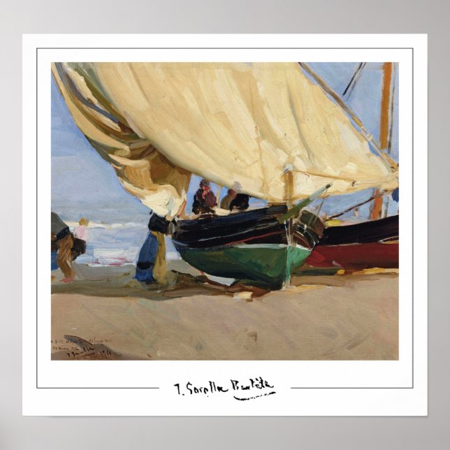 Joaquín Sorolla Zedign Art Poster #338 (Framsidan)