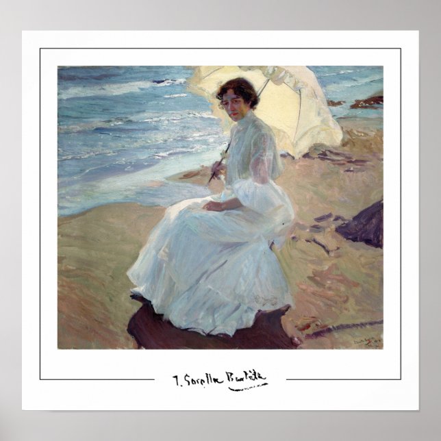 Joaquín Sorolla Zedign Art Poster #51 (Framsidan)