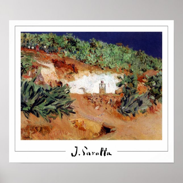 Joaquín Sorolla Zedign Art Poster nr 148 (Framsidan)