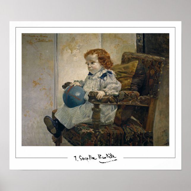 Joaquín Sorolla Zedign Art Poster nr 15 (Framsidan)