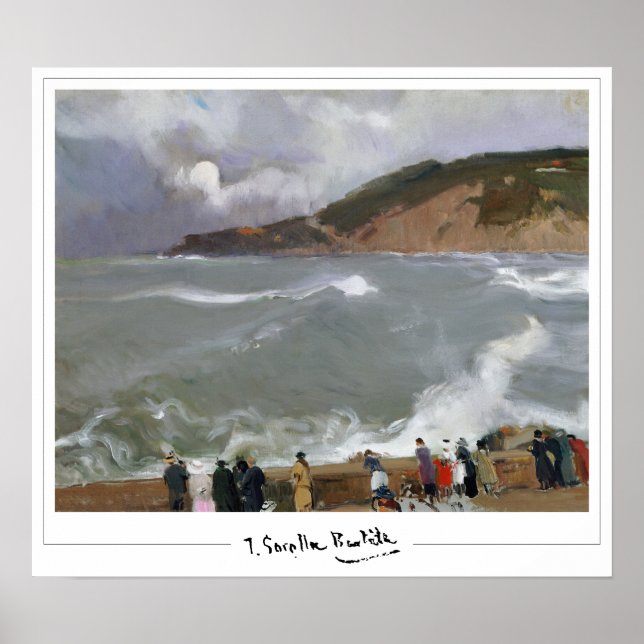 Joaquín Sorolla Zedign konstaffisch #13 Poster (Framsidan)