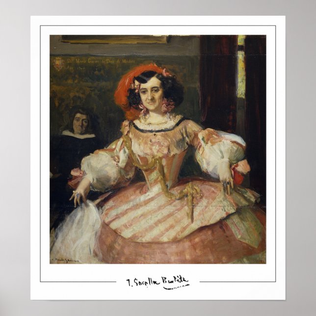 Joaquín Sorolla Zedign konstaffisch #23 Poster (Framsidan)