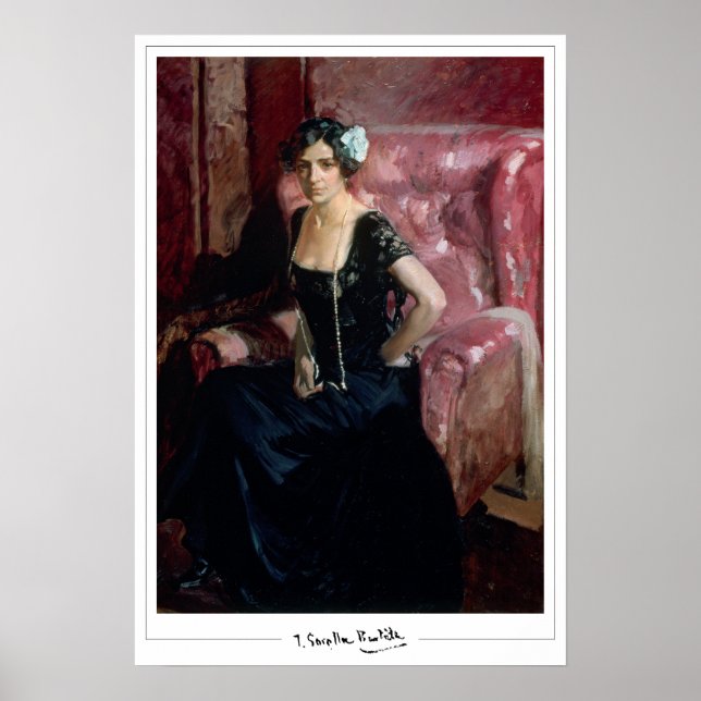 Joaquín Sorolla Zedign konstaffisch #263 Poster (Framsidan)