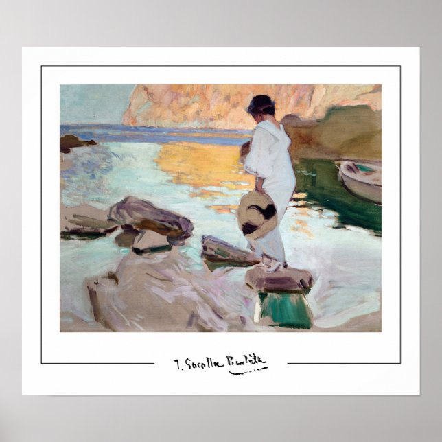 Joaquín Sorolla Zedign konstaffisch #364 Poster (Framsidan)