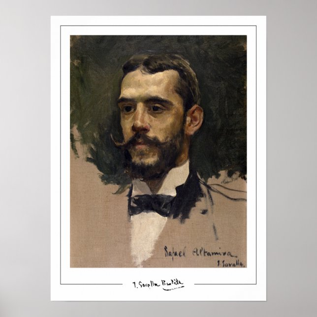 Joaquín Sorolla Zedign konstaffisch #9 Poster (Framsidan)