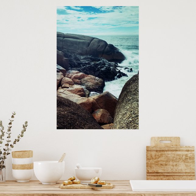 Joaquina - pedras poster (Kök)