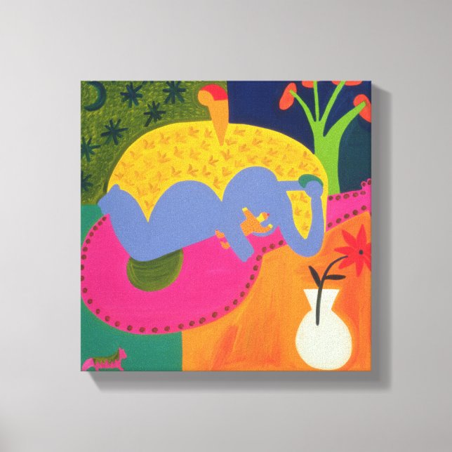 Joaquins första dagar 1997 canvastryck (Framsida)