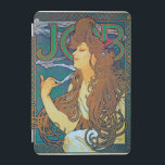 JOB, Mucha iPad Mini Skydd<br><div class="desc">Alphonse Mucha (24 July 1860 – 14 July 1939) was a Czech painter, illustrator and graphic artist, living in Paris during the Art Nouveau period, best known for his distinctly stylized and decorative theatrical posters, particularly those of Sarah Bernhardt. He produced illustrations, advertisements, decorative panels, and designs, which became among...</div>